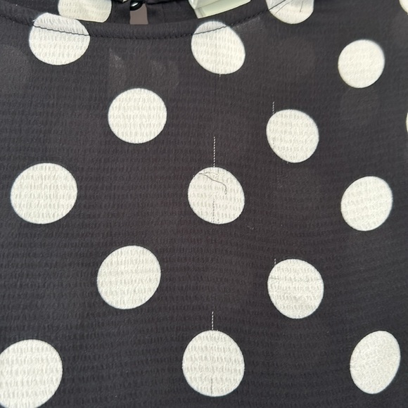 HM Long Sleeve Maxi Polka Dot Dress - Picture 5 of 7